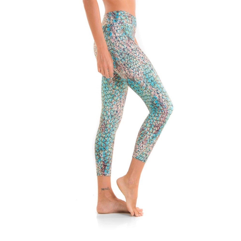 LIQUIDO ACTIVE MERMAID SPELL LEGGINGS. - Picture 4 of 11